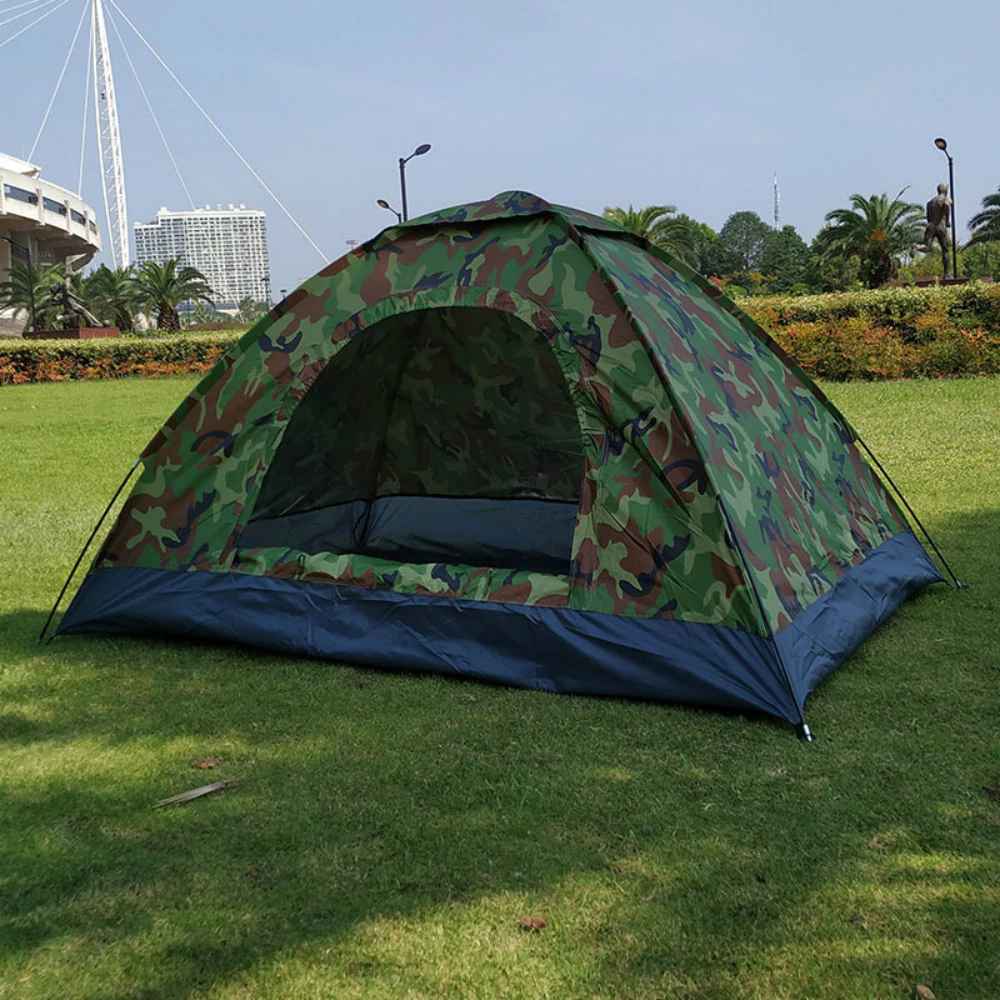 Cheap Goat Tents Large Anti uv Heave Up Tent Outdoor Camping Beach Hiking Portable Tents Family Changing Room Camper Equipment Tools Polyester Tents 